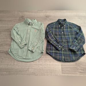 Ralph Lauren Boys Button Down Shirts 4t